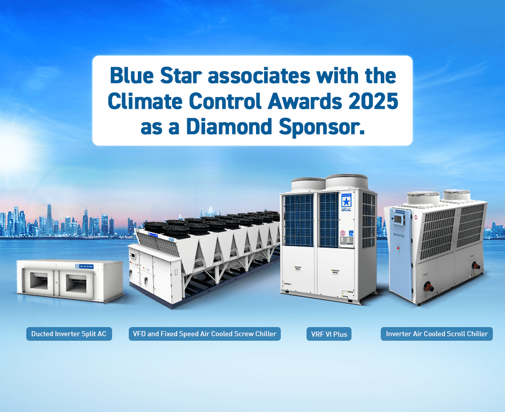 Blue Star associates with the Climate Control Awards 2025 as a Diamond Sponsor