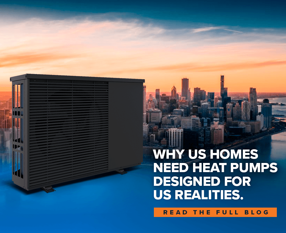 Why the US Needs Heat Pumps Designed for American Homes